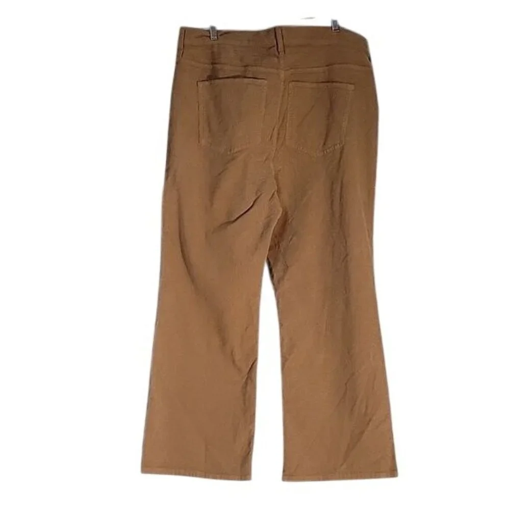J. Crew Mens 35 Tan Corduroy Pants Straight Leg Mid Rise Casual Fit‎